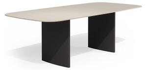 Tribu Jídelní stůl Lucca, Tribu, obdélníkový 240x110x75,6 cm, rám hliník barva linen, deska keramika dekor pompei