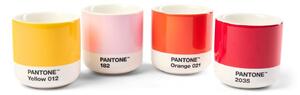 Porcelánové šálky v sadě 4 ks na espresso 100 ml Macchiato – Pantone