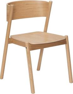 Dřevěná židle Oblique