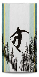 Ručník Veba ZARA Snowboard multicolor Velikost: 75x150 cm