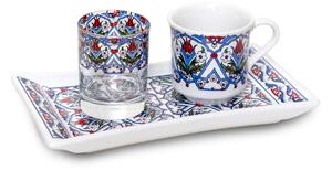 Krásy Orientu Keramický set na kávu pro jednoho - Lale