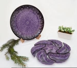 Krásy Orientu Snídaňový set Lila - keramický