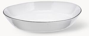 Ručně vyrobená porcelánová servírovací mísa Salt