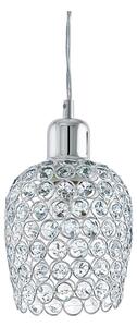 Eglo 94896 - Křišťálový lustr BONARES 1 1xE27/60W/230V