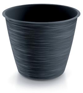 PROSPERPLAST Květináč - FURU, varianta II Průměr: 14,7 cm, Barva: světle šedá