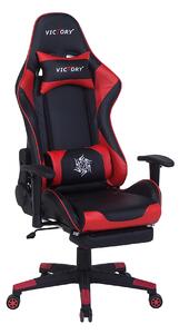 Kancelářská židle černá/červená VICTORY