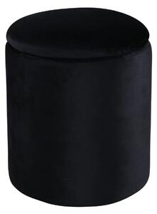 Taburet Limpen, černý, D32S32V40