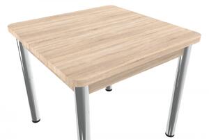 Jídelní stůl čtverec 80 x 80 cm Mosi Wenge Magic