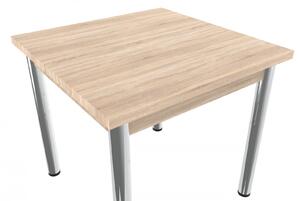 Jídelní stůl čtverec 80 x 80 cm Mosi Dub Sonoma