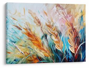 Obraz - Pšenice, abstrakce (70x50 cm)
