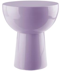 Jotex Fialový kovový odkládací stolek BALIS 35 cm