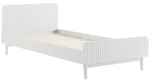Jotex Bílá lakovaná postel TOULUSE 90 x 200 cm