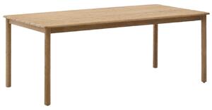 Dřevěný zahradní stůl Kave Home Sori 200 x 100 cm