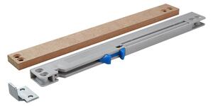 Bílá šatní skříň se zrcadlem Phani 160 cm S dojezdem