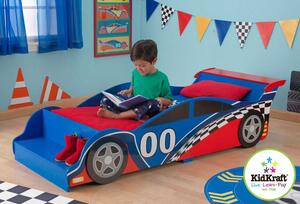 KidKraft Postel zvodní auto (Rozměry: 190x75x45 cm Rozměry balení: 110x52x15 cm Věk: 3+)