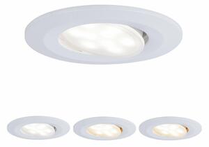PAULMANN Vestavné svítidlo LED Calla kruhové 1x5,5W bílá mat výklopné nastavitelná teplota barvy 999.34 P 99934