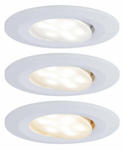 PAULMANN Vestavné svítidlo LED Calla kruhové 3x5,5W bílá mat výklopné nastavitelná teplota barvy 999.35 P 99935