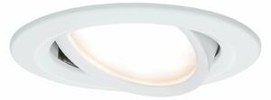 PAULMANN Vestavné svítidlo LED Nova kruhové 1x6,5W bílá mat nastavitelné 3-krokové-stmívatelné 934.84 P 93484