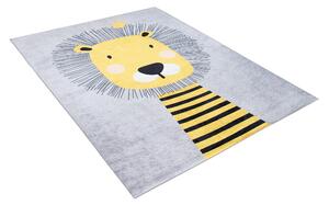Dětský koberec s roztomilým motivem lva