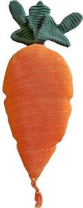 Ručně vyrobený měkký bavlněný polštář Cathy the Carrot