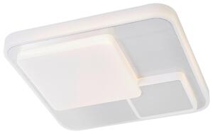 STROPNÍ LED SVÍTIDLO, 38,5/38,5/8 cm Xora - Stropní svítidla