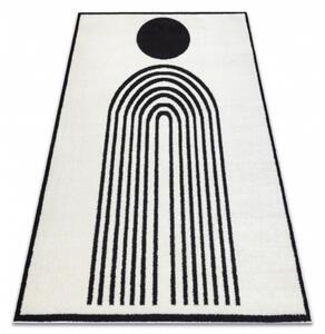 Kusový koberec Cercis krémovočerný 240x330cm