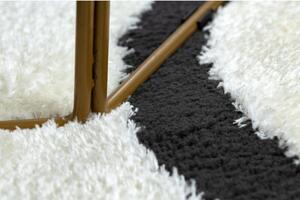 Kusový koberec Crateus krémovočerný 200x290cm