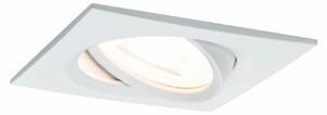 PAULMANN Vestavné svítidlo LED Nova hranaté 3x6,5W GU10 bílá mat výklopné 934.36 P 93436