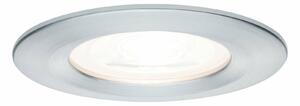 PAULMANN Vestavné svítidlo LED Nova kruhové 1x6,5W GU10 hliník broušený nevýklopné 934.43 P 93443