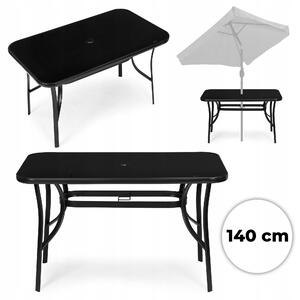 Stůl MultiGarden ocel obdélníkový 140 x 80 x 71 cm