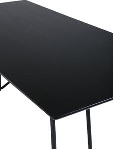 Jídelní stůl Petra, černý, 90x190