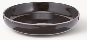 Ručně vyrobené misky Nordic Coal, Ø 22 cm, 4 ks