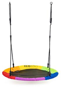 Závěsné zahradní houpačka Ecotoys 100 x 100cm