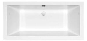 Cersanit Intro akrylátová vana 160x75cm + nožičky, bílá, S301-067