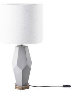 Stolní lampa krémová 66 cm OXLEY