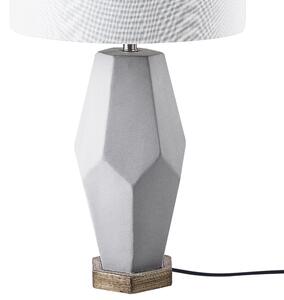Stolní lampa krémová 66 cm OXLEY