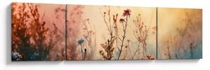 Obraz - Divoké kvítí (170x50 cm)