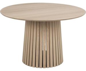 Kulatý dřevěný jídelní stůl Christo, Ø 120 cm