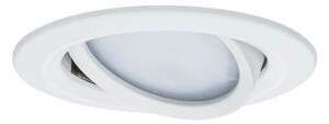 PAULMANN Vestavné svítidlo LED Nova Plus kruhové 1x6,8W bílá mat výklopné stmívatelné 936.81 P 93681