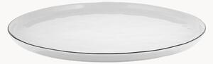 Ručně vyrobené porcelánové talíře Salt, 4 ks