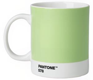 Světle zelený porcelánový hrnek Pantone Light Green 578 375 ml