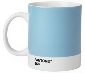 Světle modrý porcelánový hrnek Pantone Light Blue 550 375 ml