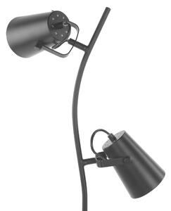 Stojací lampa černá FLINT
