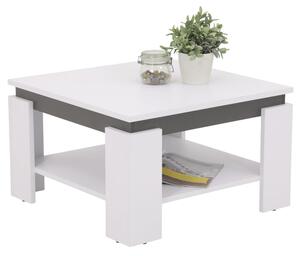 Konferenční stolek IAN bílá/antracitová
