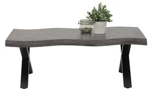Konferenční stolek ELMER šedá/černá