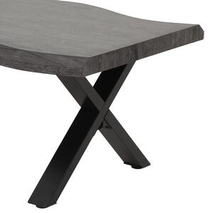 Konferenční stolek ELMER šedá/černá