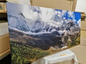 Obraz majestátní horská krajina - 100x50 cm