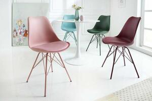 Invicta interior Jídelní židle Scandinavia Meisterstück růžová - 4ks