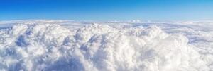 Obraz nad oblaky - 120x40 cm