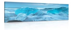 Obraz ledové kry - 150x50 cm